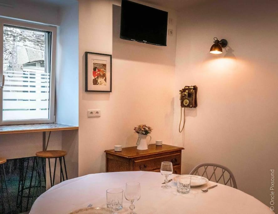 Studio Le Chat'Oh! Combourg Esterno foto