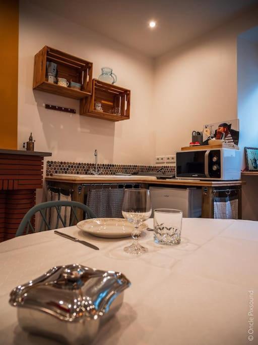 Studio Le Chat'Oh! Combourg Esterno foto